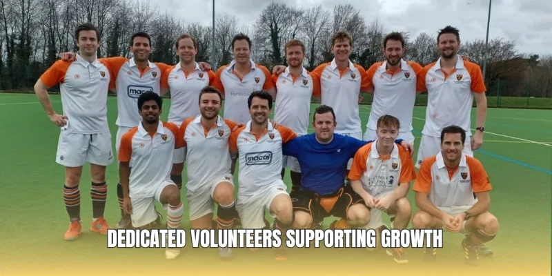 Dedicated volunteers supporting football growth
