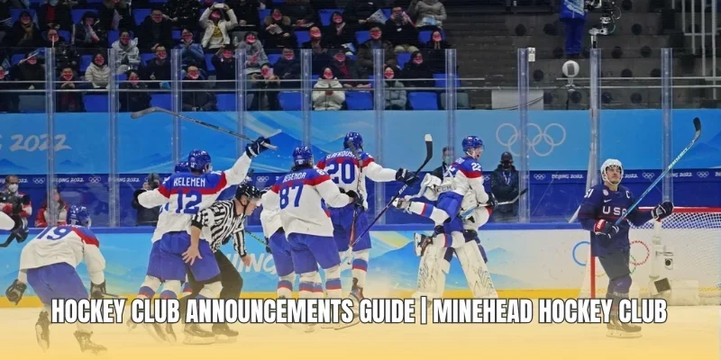 Hockey Club Announcements Guide | Minehead Hockey Club