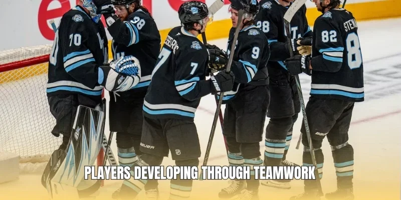 Players developing through teamwork