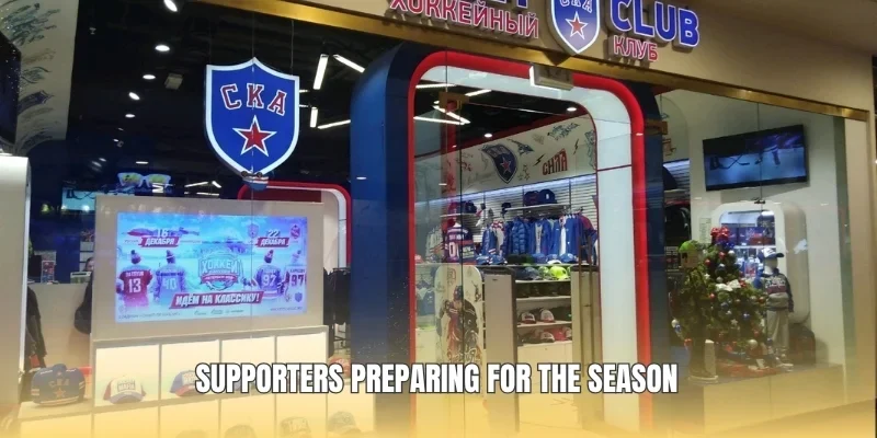 Supporters preparing for the season